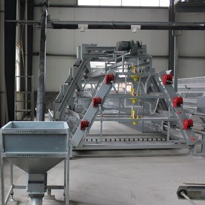 A-Type Broiler Battery Cage System for Poultry Farm Hot-Dip Galvanized A-Type Broiler Cage Manufacturer