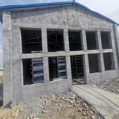 1.75m 1.5kw HDG Poultry Manure Removal System For Battery Cage